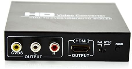 HDMI До CVBS AV/HDMI Поддршка За Автоматско Скалирање NTSC/ PAL HD Видео Конвертор ЗА ТВ,VHS, ВИДЕОРЕКОРДЕРИ, двд рекордери