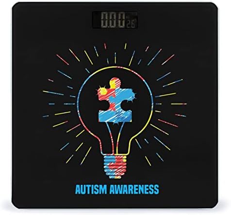 Свесност За Аутизмот Скала За Тежина Паметна Дигитална Скала Бања За Домашна Спална Соба