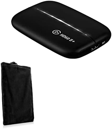 Case Boxwave Case Компатибилен со Corsair Game Capture HD60 S+ - кадифена торбичка, мека велурна ткаенина торба ракав со влечење