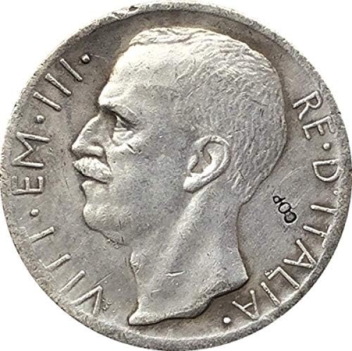 1928 година Италија 10 лири монети копираат подароци за копирање