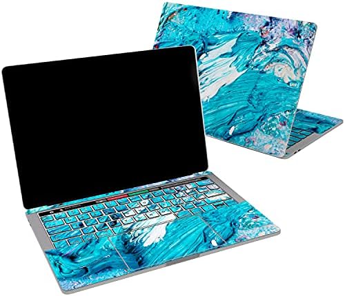 Cavka Vinyl Decal Skin компатибилна за MacBook Pro 16 M1 Pro 14 2021 Air 13 M2 2022 Retina 2015 Mac 11 Mac 12 лаптоп печатење
