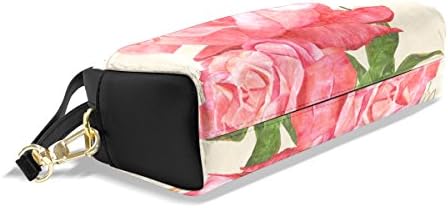 Врвен столар Пинк розови розови торбички торбичка за шминка за шминка 1,7x0.75x0.5in
