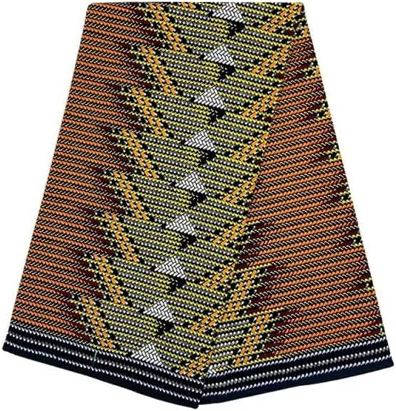 46-47 Инчен Широк Восок Нигериски Анкара Печатени Памучни Ткаенини Африкански Стил Фустан Материјал Ткаенина За Шиење Мека