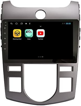 Андроид 10 Авторадио Автомобил Навигација Стерео Мултимедијален Плеер ГПС Радио 2.5 Д Екран на Допир форкиа Форте 2008-2017 На Четири Јадра 1gb Ram МЕМОРИЈА 16GB ROM