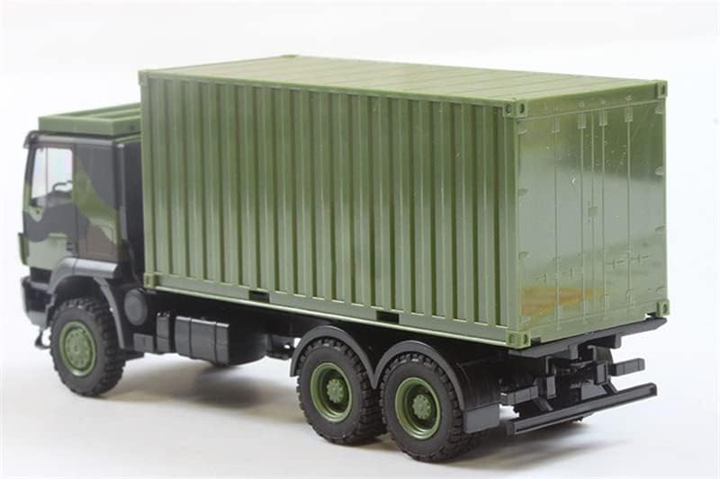 За херпа за iVeco за Trakker 6x6 камион со контејнер со 20 метри германски одбранбени сили за сликање 1:87 ABS Truck Prefuiled Model