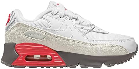Nike Air Max 90, бело/бело светло сребро, 2,5 мало дете
