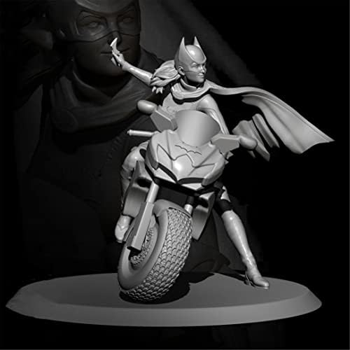 1/24 Fantasy Femaleенски моторциклист модел за мотоциклисти, мини комплет, необјавени и необоени компоненти на војникот на Die