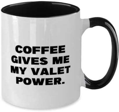 Специјална валета, кафе ми ја дава мојата калетна моќност, калетна кригла со два тона 11oz од соработниците