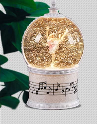 Музичка кутија Октета Балерина Топката сон Прединг танцување принцеза со роденденски подарок за деца од снегулка