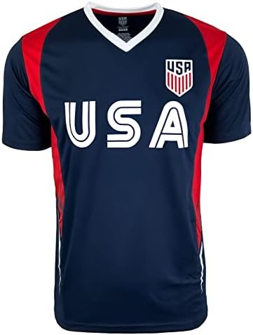 Службен службеник за спорт на икони лиценциран американски фудбал УСМНТ младински деца игра ден кошули со атлетски активни игра за обука, врвни