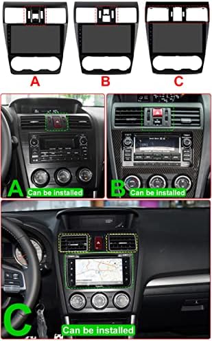 Autosion Android 12 Car Stereo In-Dash Радио За Subaru FORESTER XV WRX 2012-2015 GPS Навигација 9 Главна Единица MP5 Мултимедијален Плеер
