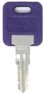 Глобална врска G374 Клуч за замена: 2 копчиња