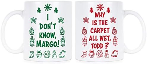 Зошто тепихот е целиот влажен Тод, не го познавам сетот за кригла за Божиќ за Божиќ во Марго
