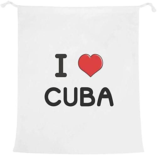 Азееда Ја Сакам Куба Торба За Перење/Перење/Складирање