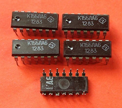 С.У.Р. & R Алатки K155LA6 Analoge 7440PC, SN7440 IC/Microchip СССР 25 компјутери