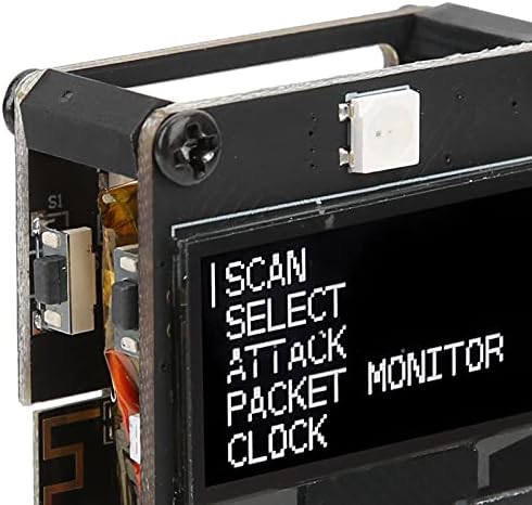 Програмабилен развој на модулот за развој на модулот и 3Д кутија за печатење ESP8266 PCB WiFi Watch Board со лента DC 3.7V 500mAh Батерија