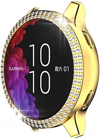 Bling Diamond Case за Garmin Venu Smart Watch Hard Pc Заштита на капакот за Garmin Venu Case