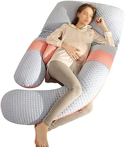Лиангјуанг У облик на тело перници за тело за возрасни перница за тело, перница за поддршка на телото со капакот за перење за бремени жени