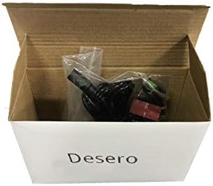 Кабел за проширување на напојување Desero 5m DC, 5,5 mm x 2,1 mm DC Extension Wire за DC адаптер за напојување, LED лента за светло, CCTV Security