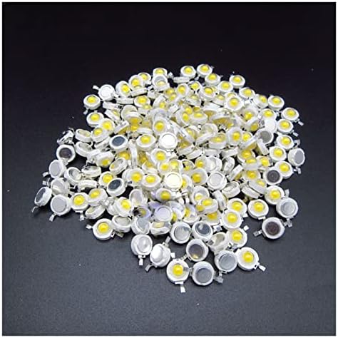 Aveanit 10pcs 1W 3W 5W со голема моќност на сијалички со висока моќност, SMD ковче диоди, топло ладно бело црвено зелено сино жолто 440