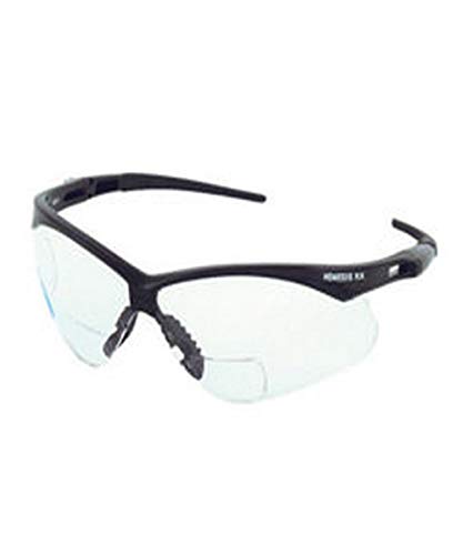 Безбедност на acksексон 22608 V30 Немизис безбедносни очила со камо рамки, стандардни, јасни