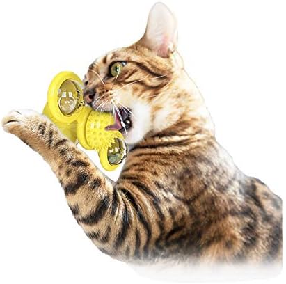 „N/A“ миленичиња играчка играчка играчка ветерница со светлечки топка моларно гребење мултифункционално