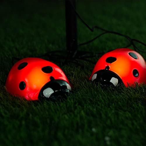 Eyecfo на отворено соларна бубамара, три бубамара, вграден сензор за самрак ноќно сјај, внатрешен двор и декор на задниот двор