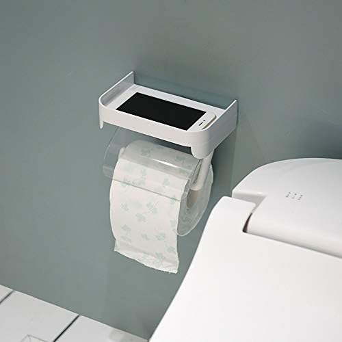 Јуанфлк Едноставна Форма Кутија За Тоалетно Ткиво Со Перфорирана Ролна Хартиена Цевка Кутија За Пумпање Водоотпорен Држач За Тоалетна Хартија