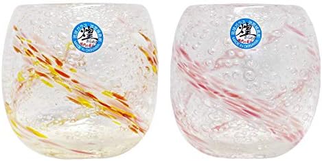 Kirakobo Taru Glass II φ2,6 инчи, море од меурчиња, пакет од 2