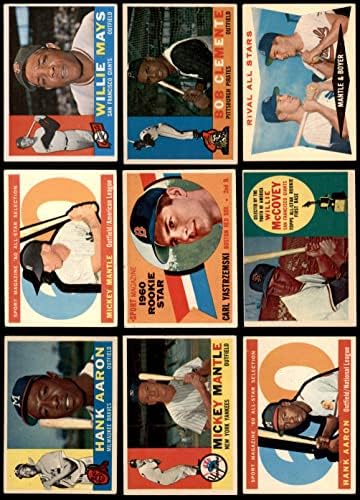 1960 Топс Бејзбол комплетен сет VG+