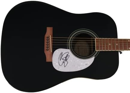 Кол Свиндел потпиша автограм со целосна големина Gibson Epiphone Акустична гитара w/JSA автентикација - Country Music Stud, треба