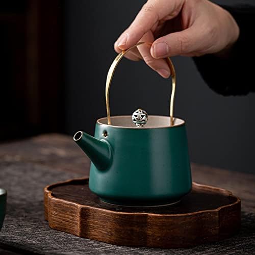 Традиционален кинески стил Керамички чај тенџере 170-250ml чај сет Кина порцелански дом декорација-18
