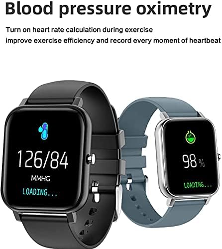 Паметен часовник Жени Мажи Андроид Ios Паметен Часовник Hr Фитнес Тракер Педометри За Одење Bluetooth Крвен Притисок Срцев Rateам Монитор