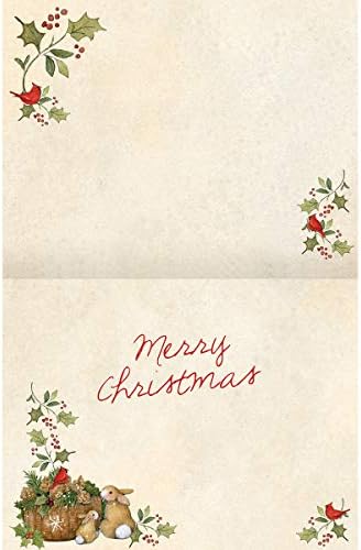 Ланг Магија на Божиќни асортирани боксени Божиќни картички