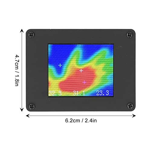 32 x 24 IR резолуција инфрацрвена инфрацрвена камера за термичка слика за полнење на инфрацрвена камера со 1,8in TFT екран