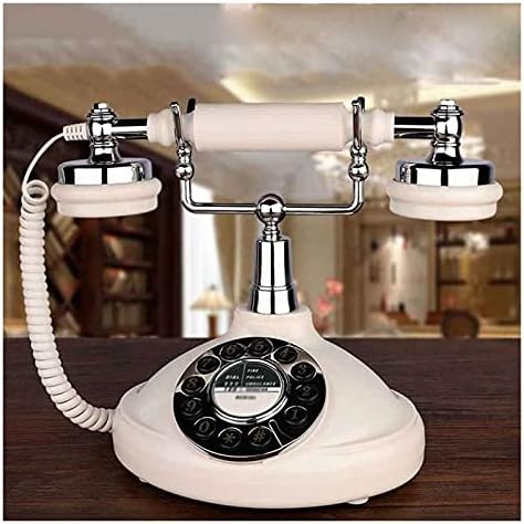 WODMB Телефонски ретро фиксна телефон изработена од ABS антички фиксен телефон стариот кабел за преработка за домашна канцеларија хотел