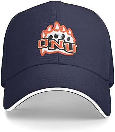 Парндеок Охајо, северна универзитетска капа, прилагодлива модна каскета за мажи жени
