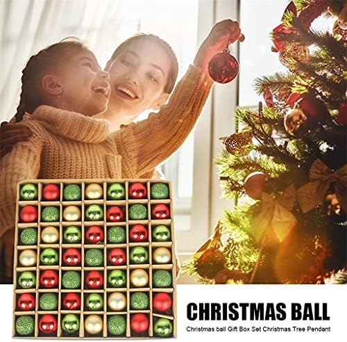 GFDFD топка сјај виси топка домашна забава приврзоци декор за новогодишна елка топка украси подарок Божиќна празничка декорација дома