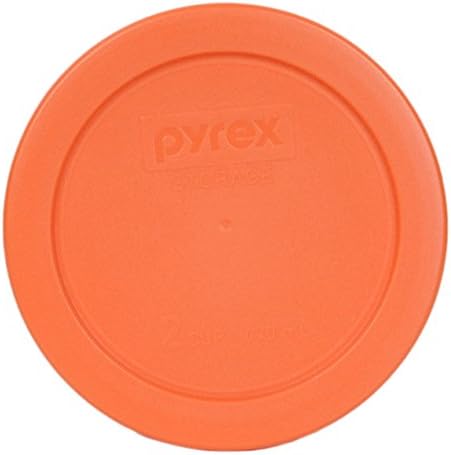 Пирекс Портокал 2 Чаша Тркалезна Покривка за Складирање 7200-КОМПЈУТЕР За Стаклени Чинии