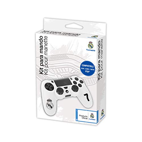 Прилагодено комплет за контролер PS4 - Реал Мадрид - Официјален лиценциран производ на клубот