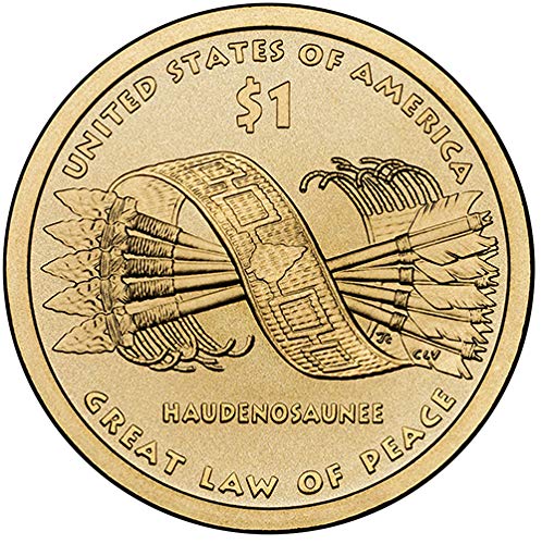 Доказ За 2010 Година Голем Закон За Мир Сакагава Избор На Домороден Американски Долар Долар Нециркулирана Американска Нане