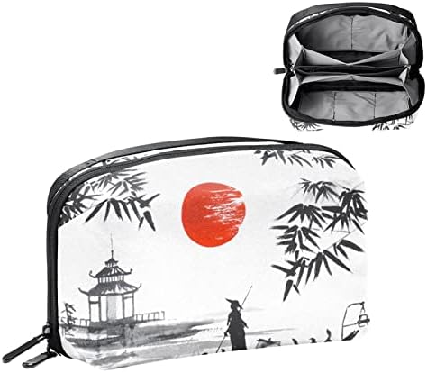 Organizетски Јапонски Традиционален Брод Сонце Сликарство Електроника Организатор, Кабел Кабел За Складирање Торба Водоотпорен За Домашно Патување, Електронски Дод?