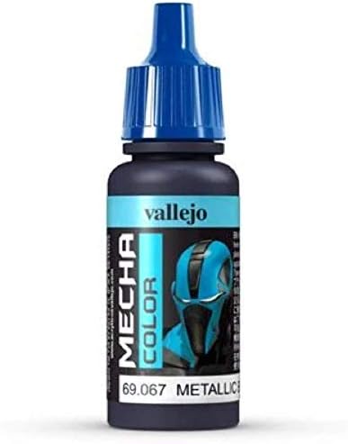 Метални додатоци за сликарство во Валејо, металик сина боја