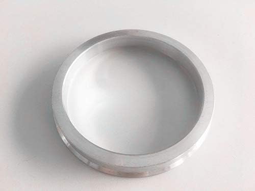 NB-Aero Aluminumhub Центрични прстени 67мм ОД до 56,1мм ID | Hubcentric Center Ring се вклопува во центарот на возилото 56,1 mm до