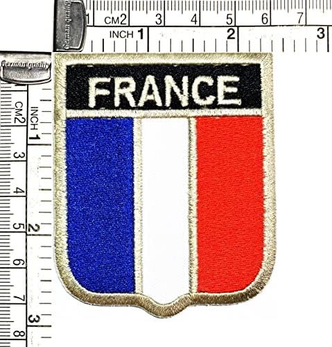 6Х2, Франција Тактички Воен Плоштад Знаме Везени Закрпи Знаме Налепници Вез  Занает