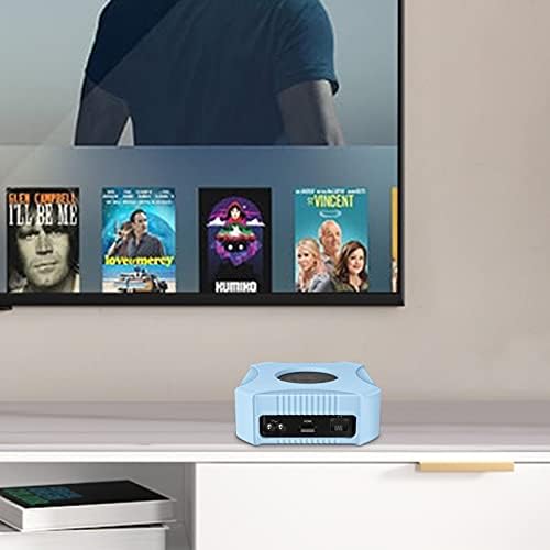 Fintie заштитен случај за Apple TV 4K / Apple TV HD - лесен анти -лизгачки шок -изобилен силиконски капак за Apple TV 4K 2021