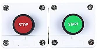 Направете со симбол со стрела, започнете со запечатување на водоотпорно копче за водоотпорно копче за итно стопирање за контрола на индустријата.