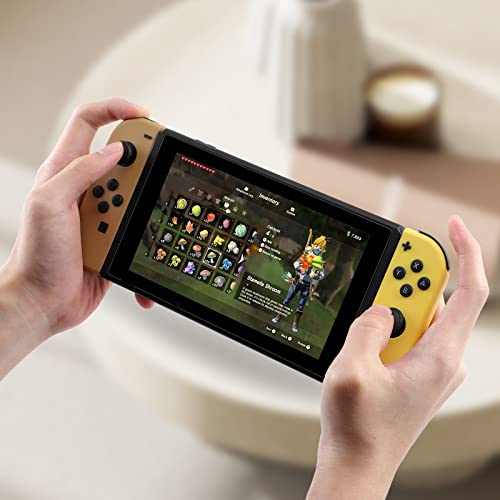 Префрлете го контролорот на oyојконс Компатибилен за Switch/Lite/OLED, радосни лошите страни за прекинувач, L/R безжични контролори