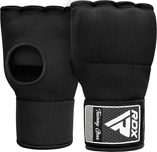RDX боксерски ракавици 12 мл со обвивки за боксерски раце внатрешни нараквици, брзи ленти за зглобот долги 75 см, еластични поставени, тешки торбички нараквици боксерс