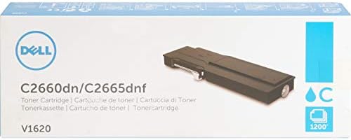 Dell v1620 тонер кертриџ C2660DN/C2665DNF ласерски печатач во боја, цијан
